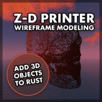 Z-D Printer Wireframe Modeling For Rust Main