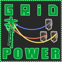grid power logo vehicle