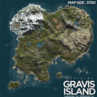 Gravis Island Map