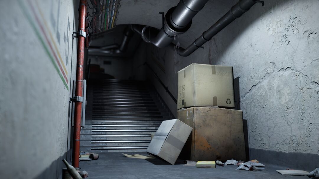 Nuclear Missile SIlo staircase exit