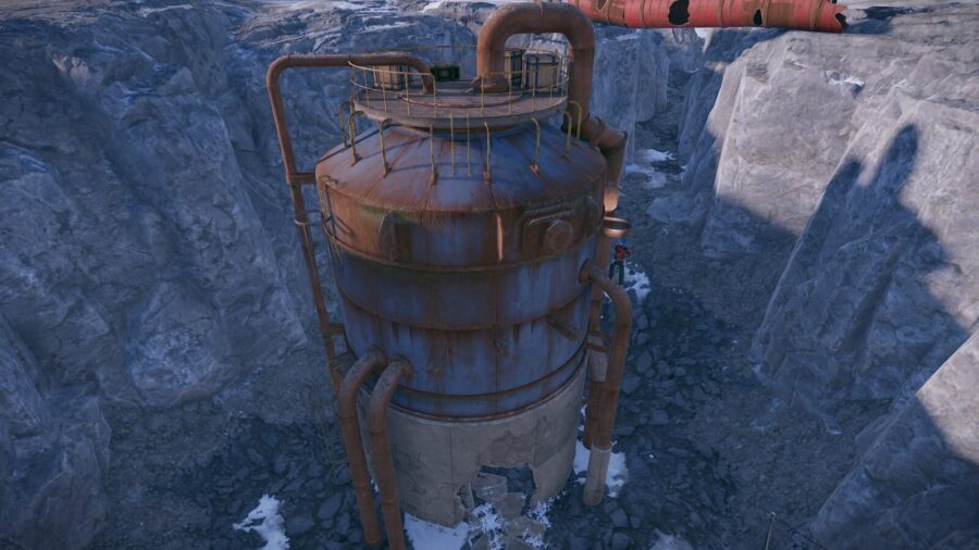 Not a secret, but you can parkour up the silo in the middle for 4 crate spawns that vary between brown and green crates.