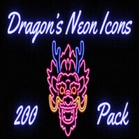 Dragon’s Neon Icons(2)